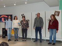 В районной библиотеке прошел квартирник, который посвятили легендарному В.С. Высоцкому