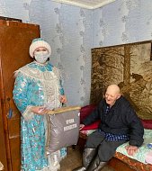 В Лысогорскому районе проходит акция "С Новым годом, ветеран"