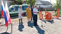 ГТО для всех: новая спортплощадка для подготовки и  сдачи нормативов открыта в  Широком Карамыше