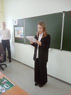 Парта Героя Владимира Кирилина  открыта в Лысогорской школе № 1