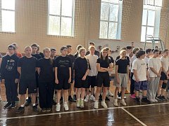Команда школы №1 заняла первое место в Первенстве Лысогорского района по волейболу