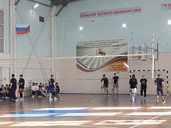 На базе МБУ «Олимп» прошли соревнования по волейболу 