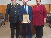 Благодарственное письмо председателя Саратовской областной Думы М.А. Исаева вручено  ОГУ  "Лысогорская райСББЖ"