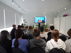 Лысогорские школьники приняли участие в онлайн - презентации книги И.Д. Смилевца