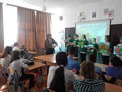 «Лесные рейнджеры» посетили школу с. Бутырки