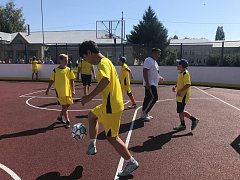 Большой спортивный праздник в Лысых Горах: открыли новую спортивную площадку