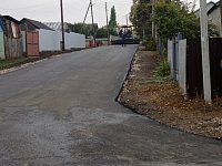 В райцентре Лысые Горы продолжаются дорожные работы