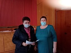 Приемной семье вручили грамоту