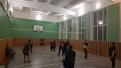 Невежкинцы два раза в неделю играют в волейбол