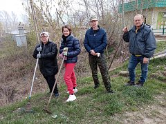 Лысогорский район принял участие во Всероссийском субботнике