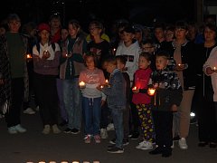 Лысогорцы присоединились к акции «Свеча памяти»