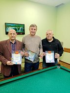Любители бильярда из Лысых Гор определили победителя