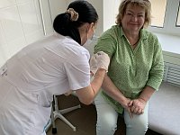 Лысогорцев приглашают сделать прививку от гриппа