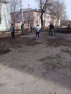 В Лысогорском районе полным ходом идет месячник по благоустройству