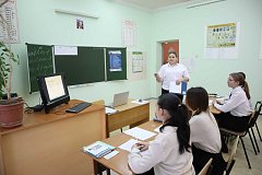 В школе села Урицкое провели открытые уроки