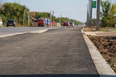 Протяжённость отремонтированных в регионе тротуаров равна расстоянию от Балакова до Хвалынска