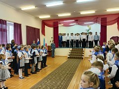В школе №2 р.п. Лысые Горы  состоялась торжественная церемония посвящения в «Орлята России»