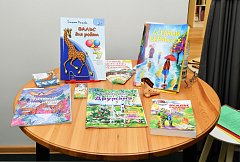 Районный поселок Лысые Горы посетила детская писательница Татьяна Рыжова.