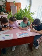 В МБОУ «СОШ с. Большие Копёны» прошли мероприятия, посвященные Дню государственного флага