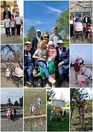 Ученики 5Б  СОШ №2  р.п. Лысые Горы сделали фотоколлажи о своих папах