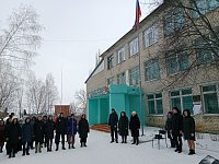 В Большой Рельне открыли мемориальную доску военнослужащему, погибшему в зоне СВО