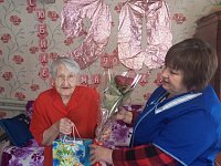 Ветеран труда из села Ключи отметила 90-летний юбилей