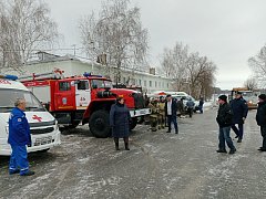 Прошла плановая командно-штабная тренировка