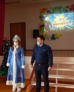 В Лысых Горах прошла акция "Полицейский Дед Мороз"