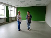 В Лысогорской школе № 1 полным ходом идёт подготовка к открытию «Точки роста»