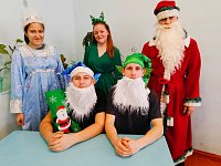 Участники «Движения первых» из Новой Красавки присоединились к акции «Российский детский Дед Мороз»