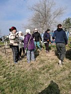 Жители села Чадаевка приняли участие в субботнике