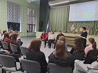 В Лысогорской школе №1 состоялось мероприятие, приуроченное ко Дню отца
