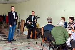 В Лысогорском  Дворце культуры прошло мероприятие ко Дню уважения старшего поколения.