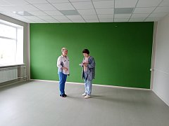 В Лысогорской школе № 1 полным ходом идёт подготовка к открытию «Точки роста»